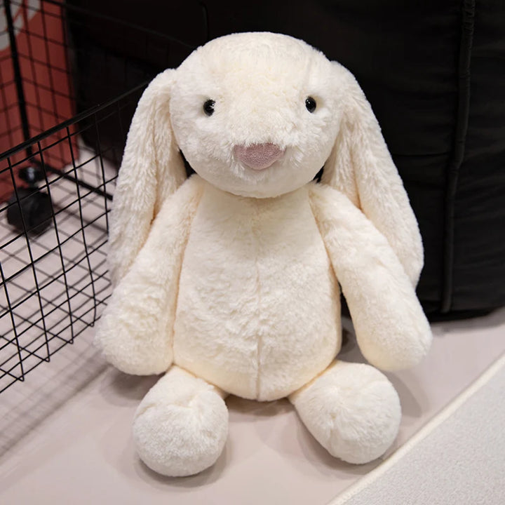 Cute Lop Rabbit Plush Toy Soft Stuffed Long Ears Bunny Doll Funny Baby's Sleeping Companion Delicate Home Decoration Kids Gifts