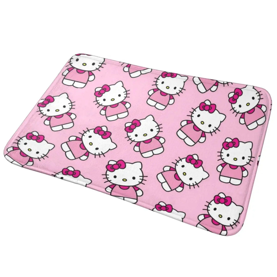 Hello Kitty Spiderman Boyfriend Girlfriend Memory Foam Bath Mat Rug Bathroom Floor Rugs Carpet For Bath Entrance Door Doormat