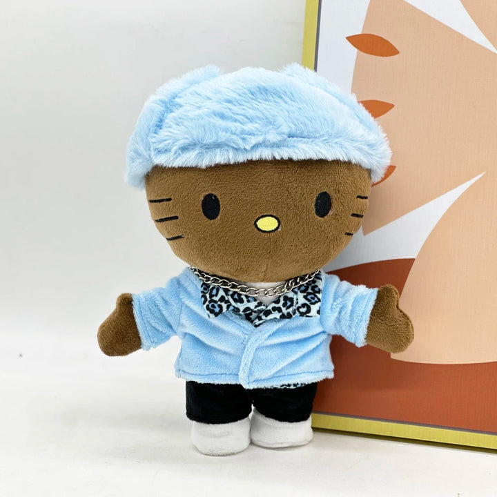 2025 New Hello Kitty Lil peep Kanye Tylerthecreator Plush Toy Doll with Clothes Stuffed Soft Plush Toys Fans Collect Gifts
