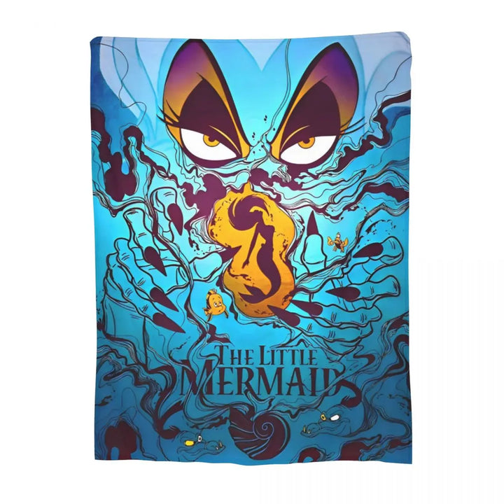 Evil Queen Blanket Coral Fleece Plush Textile Decor Villains Portable Soft Throw Blanket for Home Car Rug Piece