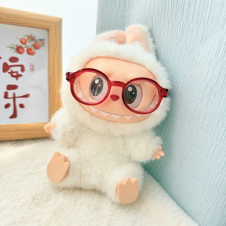 Labubu Doll Grasses 15/17cm Plush Doll'S Accessories Sitting Party Labubu I II Idol Dolls Grasses