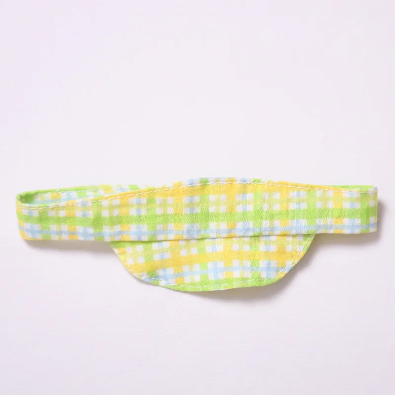 Rainbow Dopamine-Style Overall & Hat Set 15/17cm Plush Doll'S Clothes Labubu I II Idol Dolls Sitting Party Accessories Kids Gift