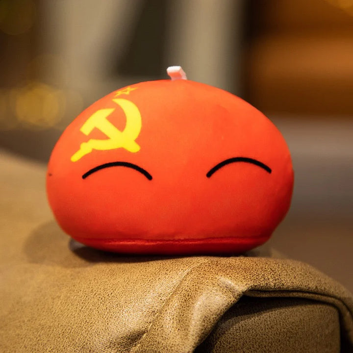 70 Styles 10cm Country Ball Plush Toys Polandball Pendant Country Balls Decor Countryball Stuffed Doll Christmas Gift for Kids