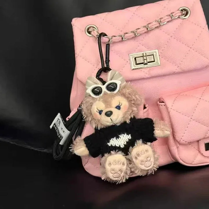Cute ShellieMay Plush Doll Cartoon Doll Pendant Keychain Backpack Messenger Bag Decoration Bear Accessories Boys and Girls Gifts