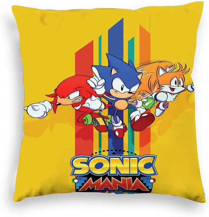 Game Blue Plush Pillowcase 45x45cm Anime Pillow Cover Living Room Cushion Cover Soft Personalized Pillowcase for Home Decoration