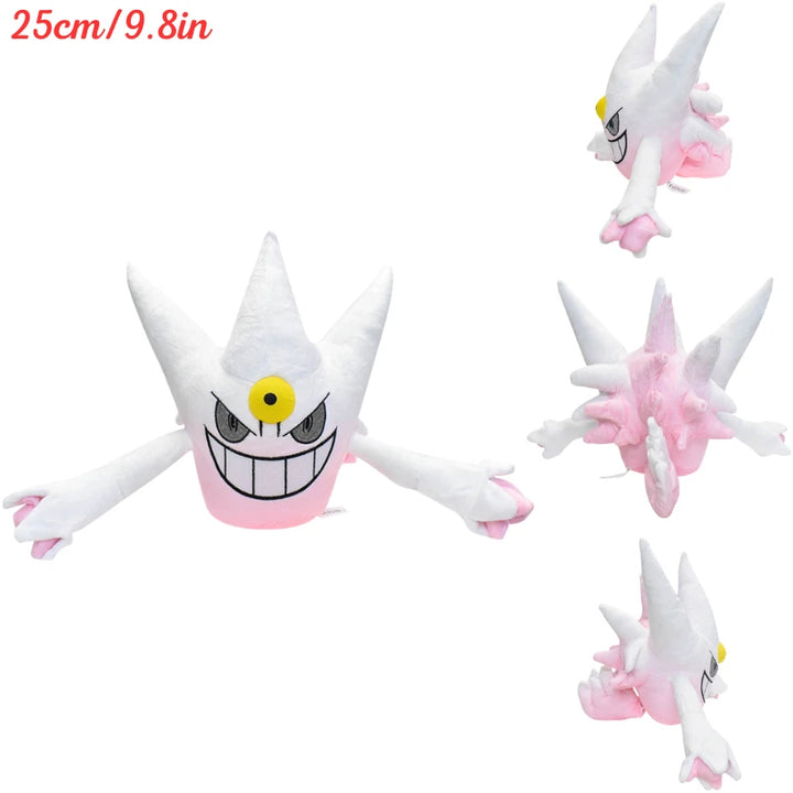 Kawaii Pokemon Gengar Magikarp Psyduck Soft Plush Toys Mew Mewtwo Poliwag Lapras Galarian Ponyta Stuffed Animals Peluche Dolls