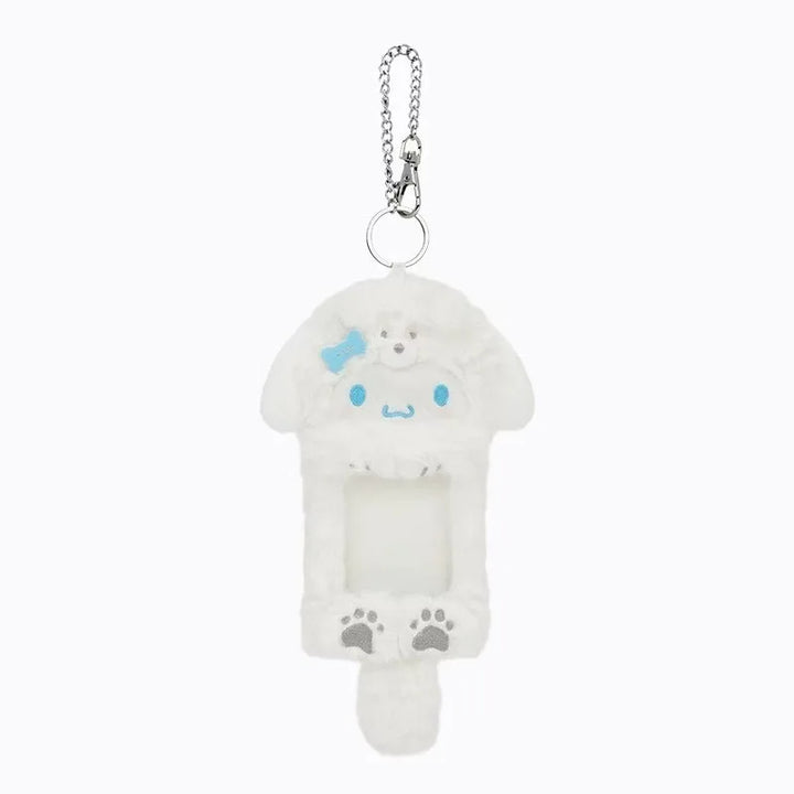 Kawaii Sanrio Kuromi My Melody Cartoon Plush Card Set Cinnamoroll Id Card Set Keychain Decoration Creative Couple Pendant Gift