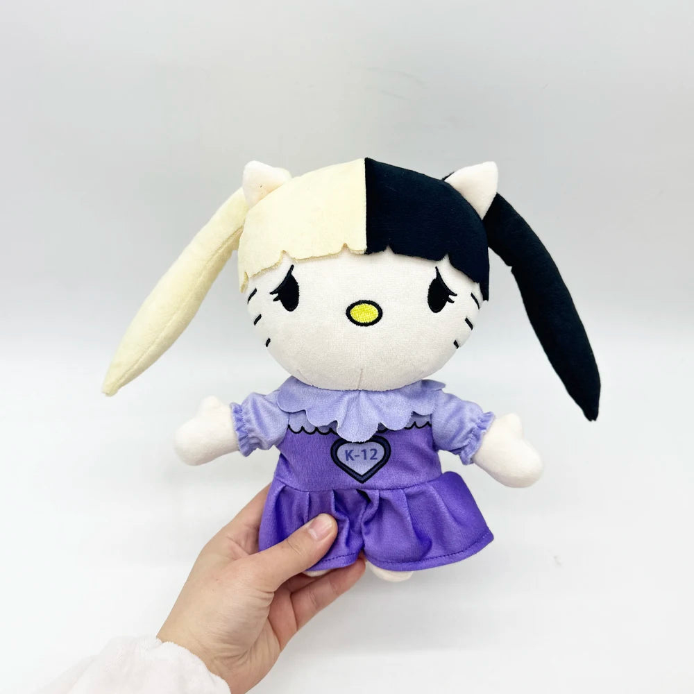 23cm Hello Kitty Melanie Martinez Plush Doll Figure Stuffed Toys Cute Boys Girls Birthday Gifts