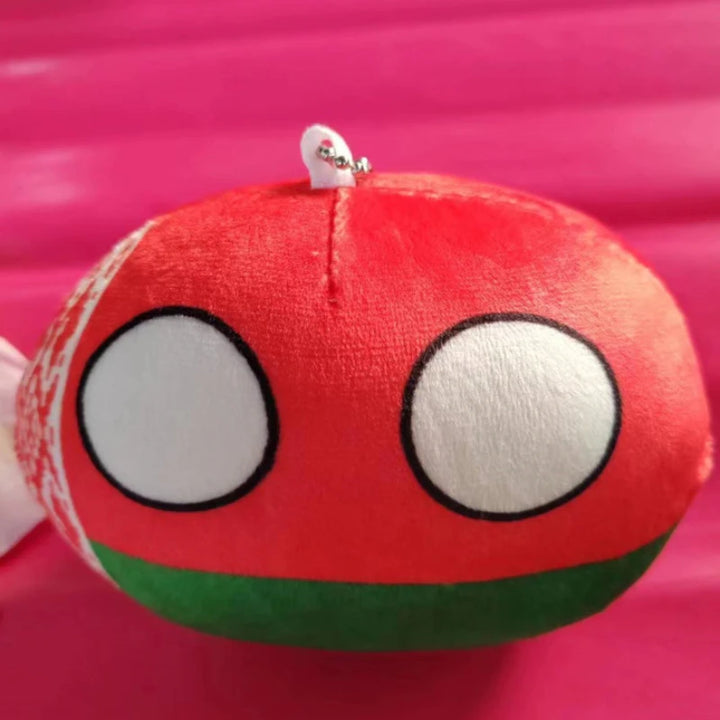 70 Styles 10cm Country Ball Plush Toys Polandball Pendant Country Countryball Stuffed Doll Christmas Gifts for Kids