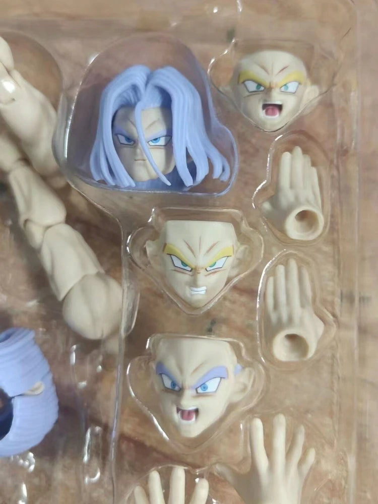IN STOCK Demoniacal Fit SHF Trunks Figure Dragon Ball Z Super Saiyan The Boy From The Future Son Action Figure Model Toy