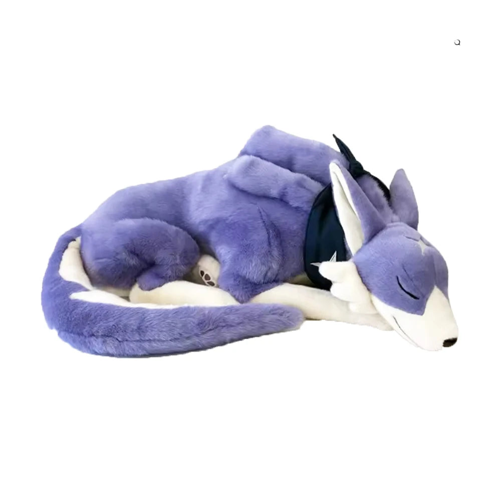 60cm Monster Hunter Rise Palamute Plush Toy Large Soft Pillow Animal Cushion Kawaii Cartoon Stuffed Toy Fun Kids Christmas Gift