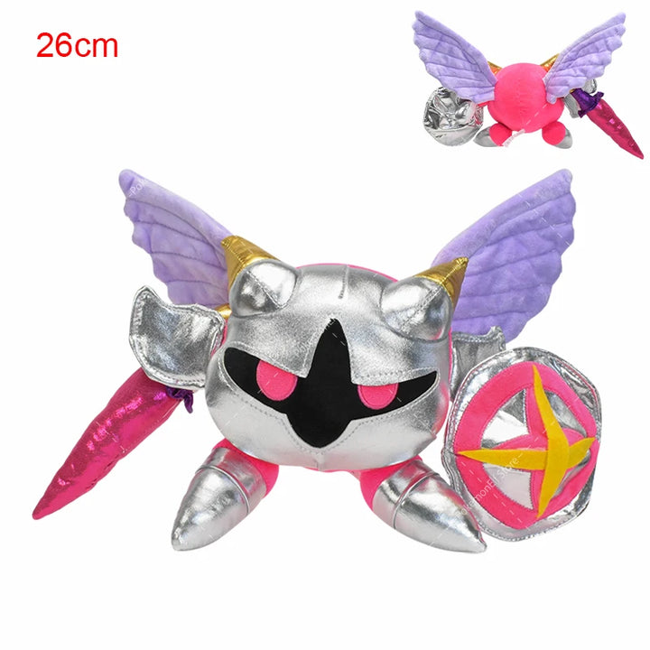 New Galacta Morpho Meta Knight Plush Toys Cute Kirby Plush Stuffed Animal Dolls Game Toys Girl Kids Birthday Halloween Gift