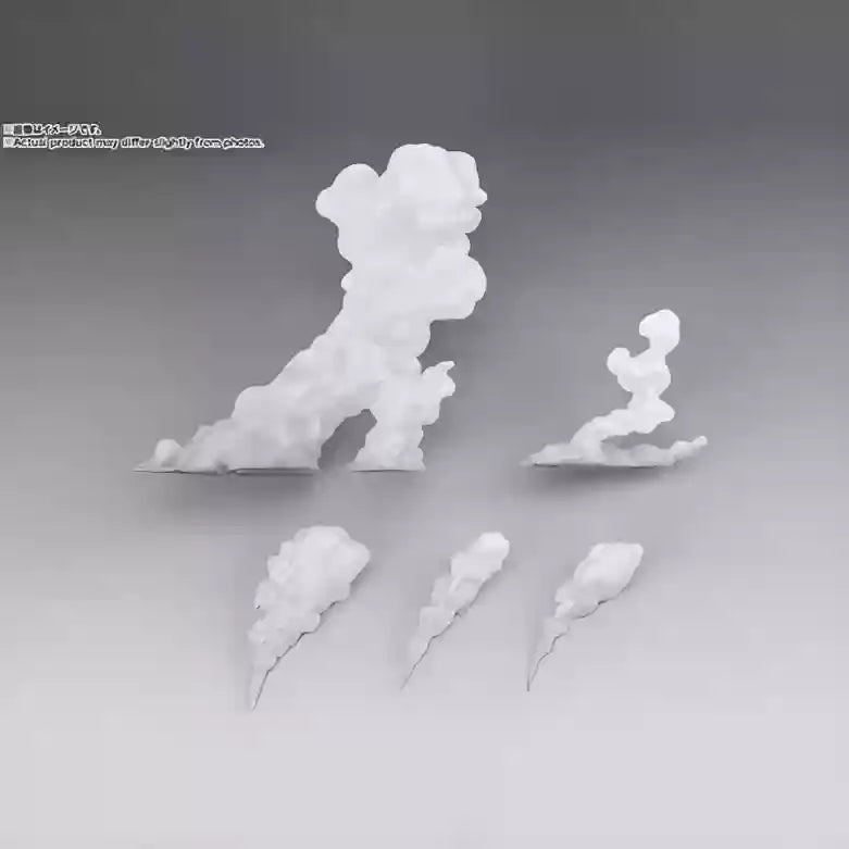 Ac Factory Shf Figures Effect Series S.H.F Smoke Effect For Action Figure White Blue Yellow Anime Collection Model Toy Replica