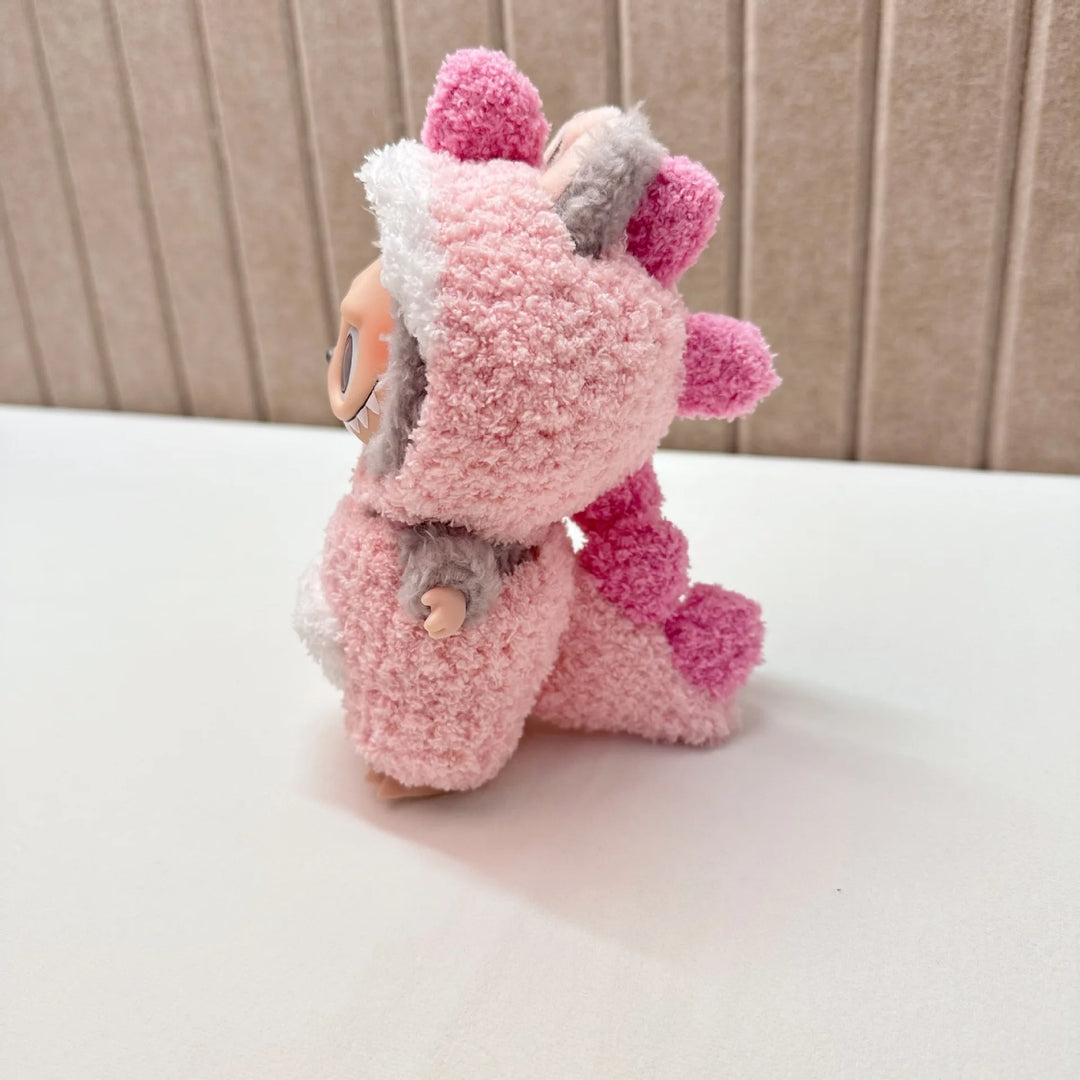 17cm Cute Mini Plush Doll'S Clothes Outfit Hoodie Big Goose Dinosaur Bee Shark Deer Korea Kpop Exo Labubu Idol Dolls Clothing