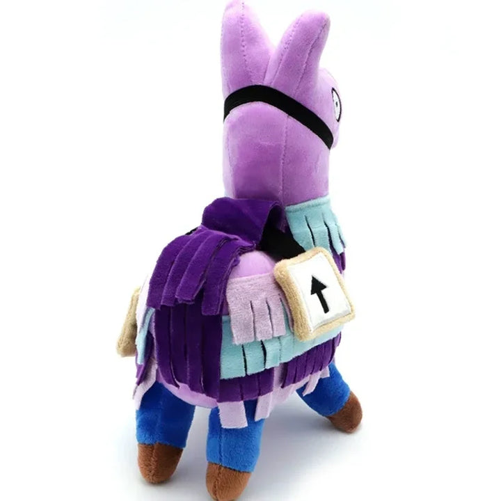 35cm Fortnite Supply Llama Plush Doll Game Peripheral Alpaca Supply Crate Decoration Ornaments Children's Toys Holiday Gifts