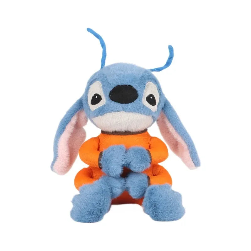 23cm Lilo and Stitch Disney Plush Toys Classics Kawaii Anime Cartoon Plushie Fight Stich Dolls Soft Stuffed Gift for Kids