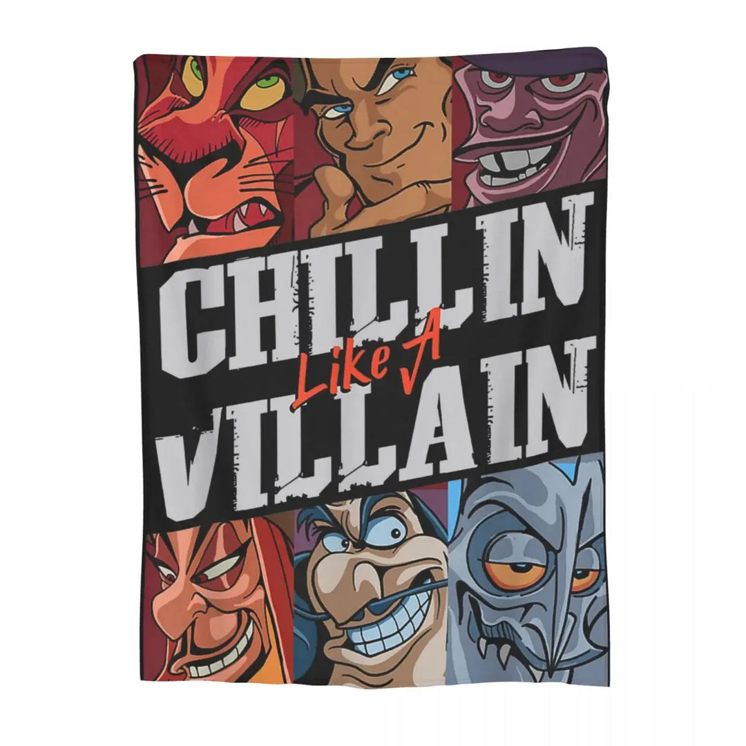 Evil Queen Blanket Coral Fleece Plush Textile Decor Villains Portable Soft Throw Blanket for Home Car Rug Piece