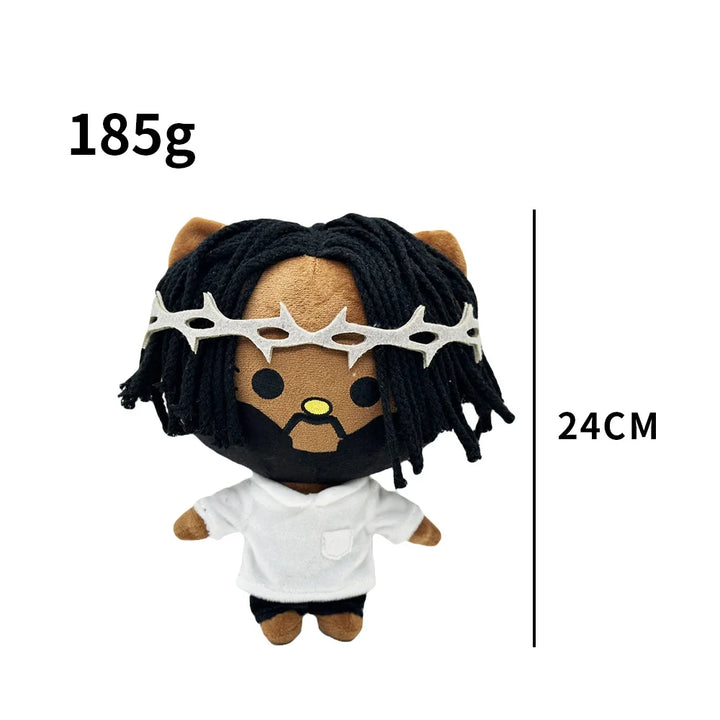 2025 New Hello Kitty Lil peep Kanye Tylerthecreator Plush Toy Doll with Clothes Stuffed Soft Plush Toys Fans Collect Gifts