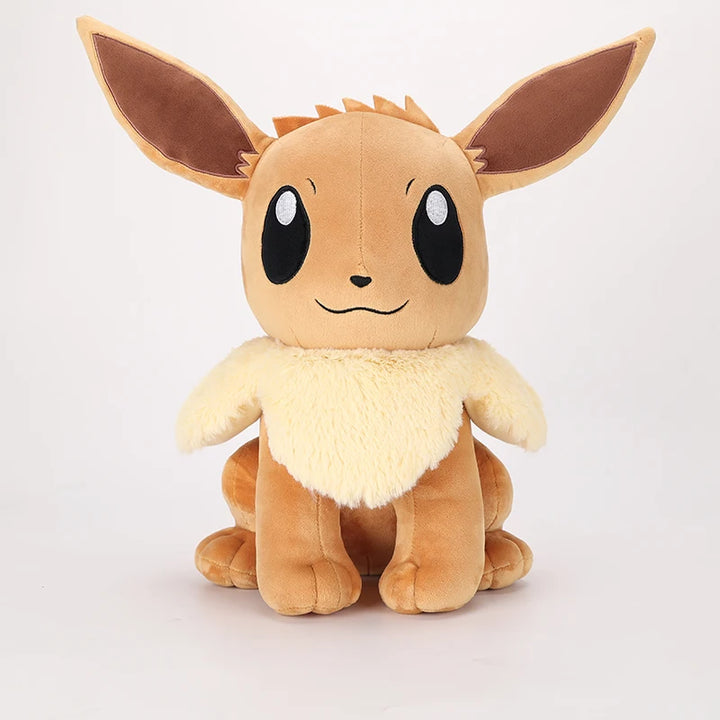 Original Pokemon Kawaii New Eevee Plush Toy Cartoon & Cute Stuffed Doll Children's Toy Birthday Present
