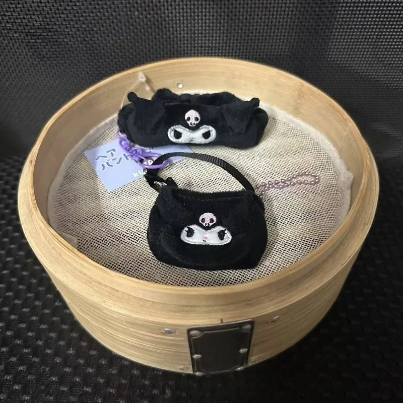 For Labubu doll clothes Sanrio Cotton Doll DIY Accessories My Melody Kuromi  Mini Shoulder Bag Dressing Doll Accessories Gifts