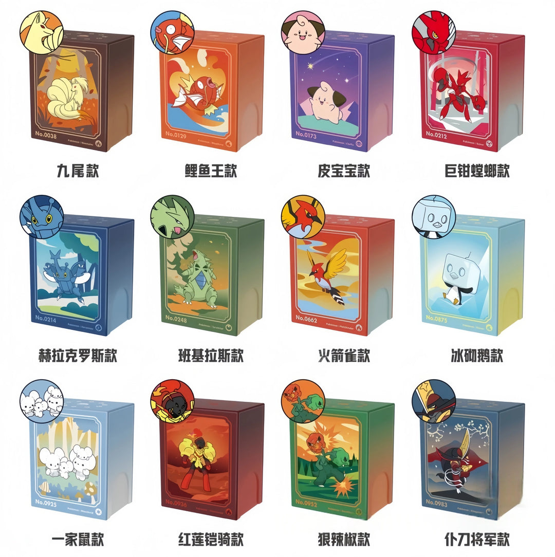 2025 Original Pokemon Collect 'Em All 151 Starter Battle Collection Box With Metal Card Case Set Festvial Surprise Gifts