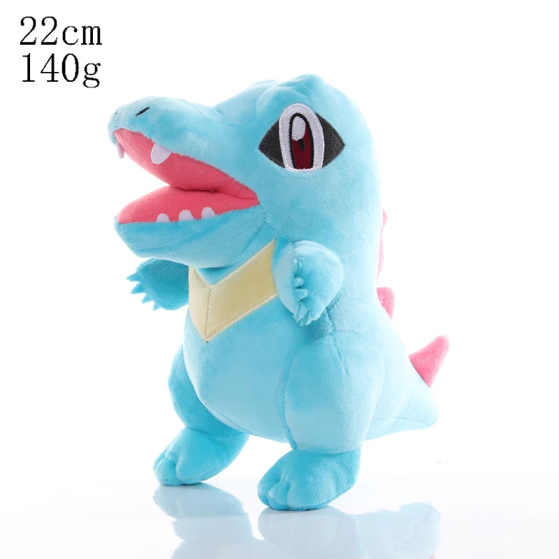 Pokemon Plush Toy Riolu Sprigatito Lugia Litten Cyndaquil Mewtwo Pikachu Peluche Gengar Blastoise Sandshrew Quilava Phanpy Doll