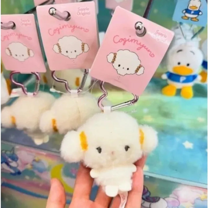 8Cm Kawaii Sanrios Cogimyun doll Plush Toys mini cloud plush Kuromi keychain Kawaii Cogimyun Bag Pendant Bag Accessories Gift