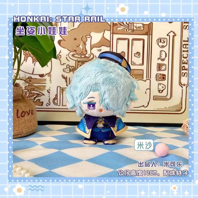 New Honkai: Star Rail Plush Dolls Sunday Huohuo Serval Ruan Mei Topaz Firefly Blade Kafka Boys Girls Kids Gift Toys