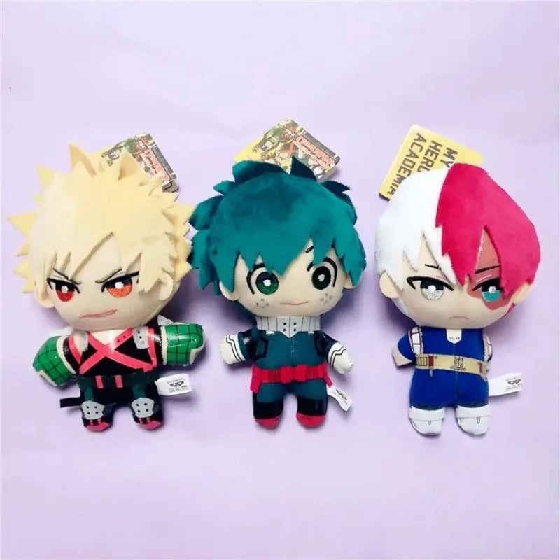 Kawaii My Hero Academia plush keychain Self-deprecating Bear Plush Toys Hachiwares Anime Usagi Plush Toy Backpack Pendant gift