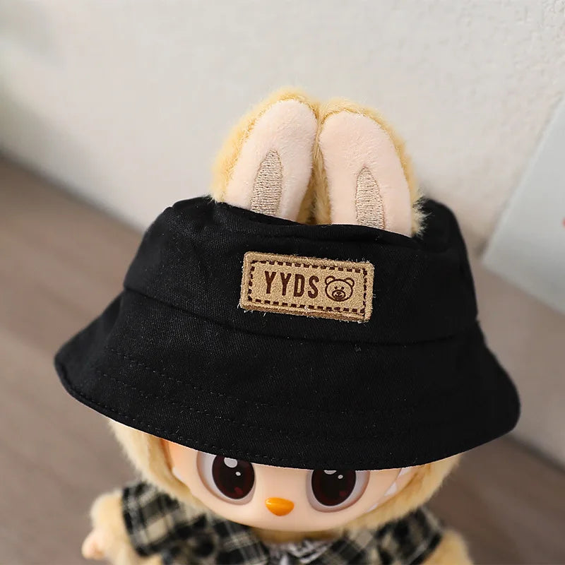 Labubu Doll Hat 15/17cm Plush Doll'S Accessories Sitting Party Labubu I II Idol Dolls Hat