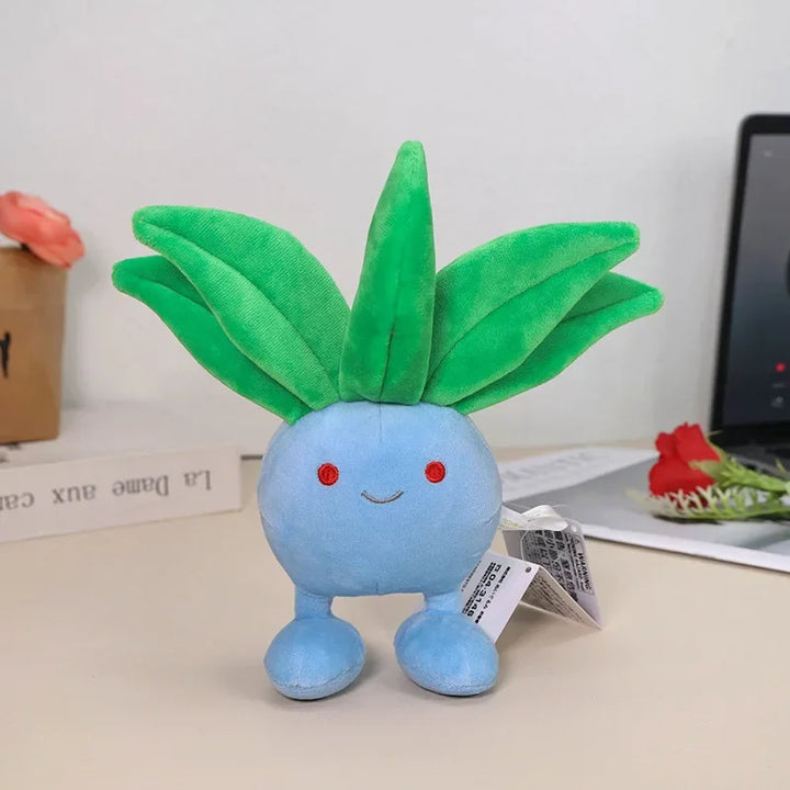 20cm Pokemon Plush Doll Oddish Cartoon Birthday Pokémon Plushie Anime Stuffed Toys Grass Kawaii Pillow Gift for Children