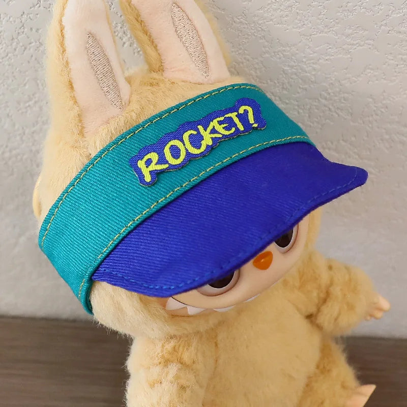 Labubu Doll Hat 15/17cm Plush Doll'S Accessories Sitting Party Labubu I II Idol Dolls Hat