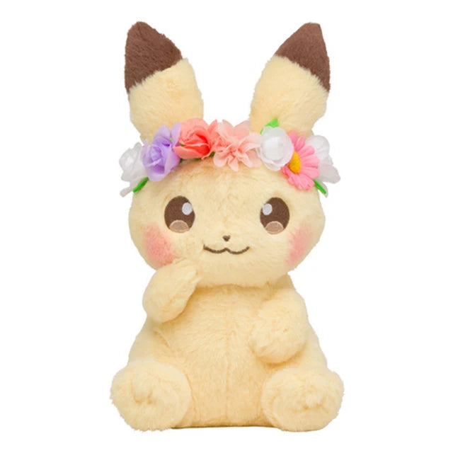 Easter Spring Festival Pikachu Peluche Eevee Plush Doll Pokemon Plush Toys Eevee Pikachu Stuffed Toys Children Xmas Kid Gift
