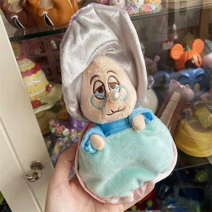 Cartoon Oyster Grandma Baby Oyster Series Plush Doll Bag Pendant Pearl Chain Alice Keychain Cute Cartoon Doll Decoration Gifts