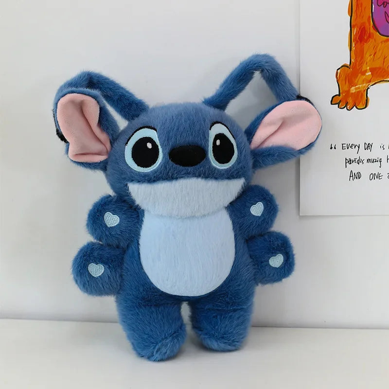25-65cm Disney Lilo and Stitch Plush Toys Anime Plushie Cartoon Long Hand Stich Dolls Kawaii Pillow Stuffed Kids Birthday Gifts