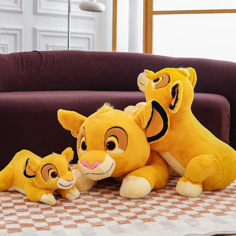 40/90cm The Lion King Disney Plush Toys Kawaii Anime Cute Cartoon Plushie Dolls Animal Simba Stuffed Pillows Gifts for Children