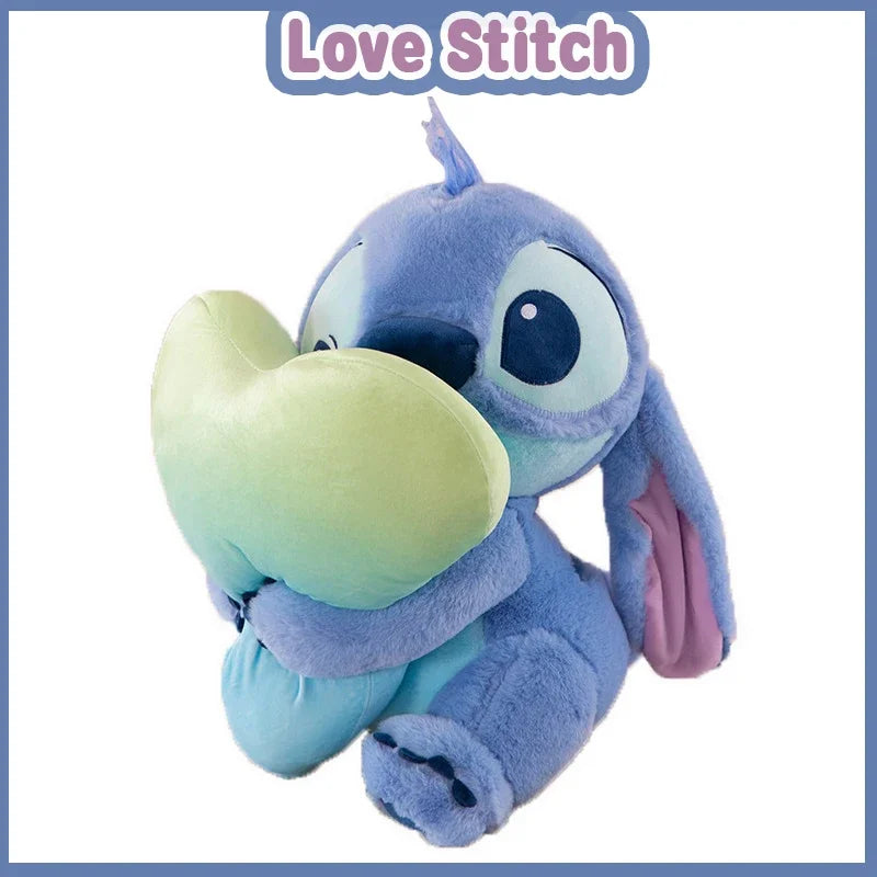 Disney Lilo & Stitch Plush Toys Kawaii Plushie Doll Stitch Angel Pillows Stuffed 28-58cm Valentine Christmas Gifts Girlfriend