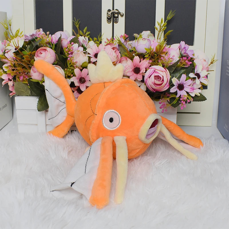 Kawaii Pokemon Gengar Magikarp Psyduck Soft Plush Toys Mew Mewtwo Poliwag Lapras Galarian Ponyta Stuffed Animals Peluche Dolls