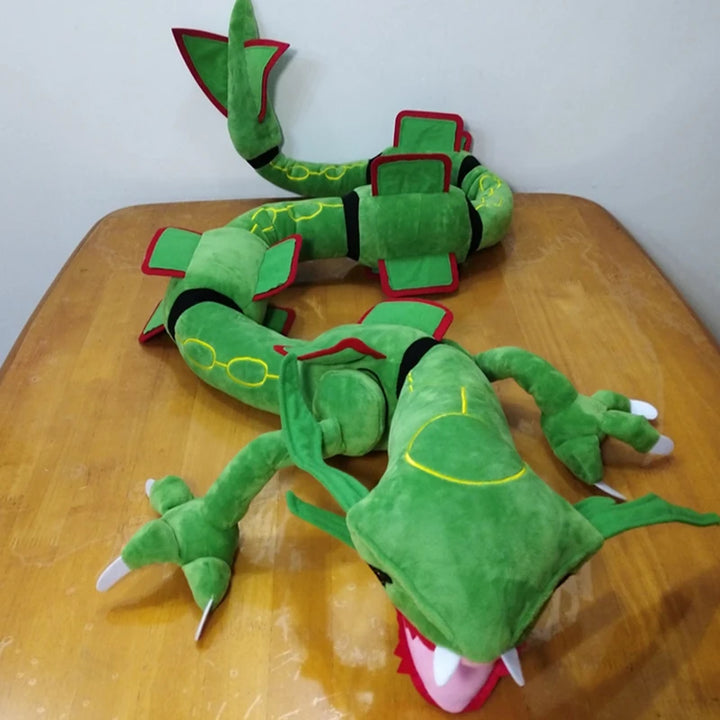 200cm Rayquaza Pokemon Large Plush Toys Anime Stuffed Dolls Kawaii Pokémon Ornament Plushie Soft Gift for Children Kids
