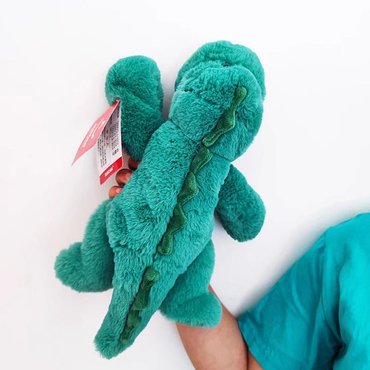 35cm Cute Dinosaur Plush Toy Stuffed Animals Green Dinosaur Soft Doll Baby Kids Sleep Comfort Doll Birthday Gift for Children