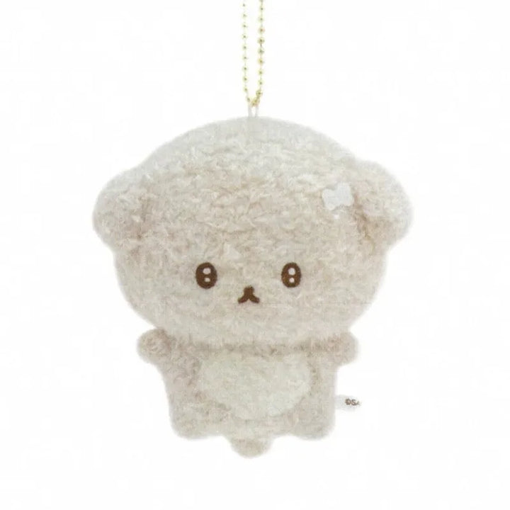 cartoon Rilakkuma plush keychain kawaii cry dog Doll Plush Toy negative dog relax bear backpack charm Women's Bag Pendant Gift