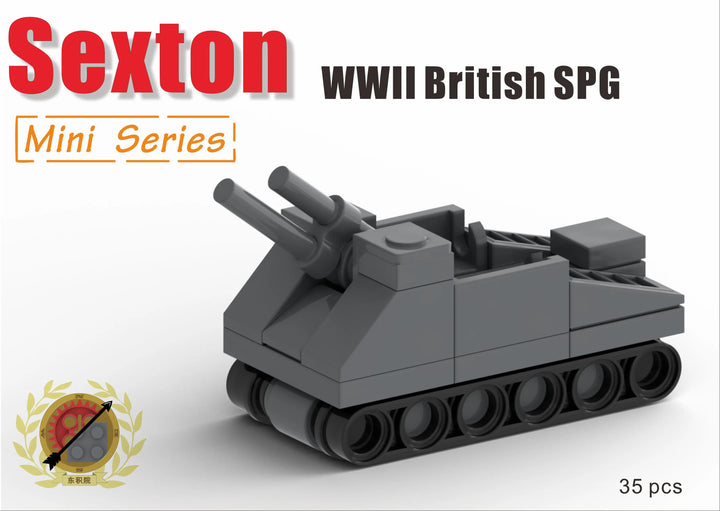 WWII Building Blocks Military Napoleon Gun Front Loaded Gun Retro M1875 Field Gun Building Block Model Weapon Accessories Toys