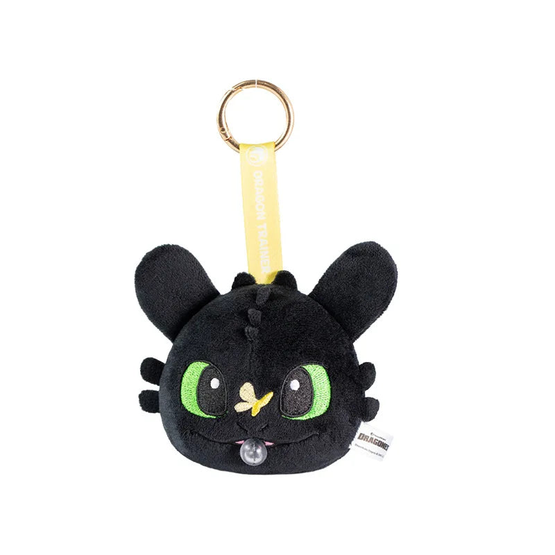 Kawaii Cartoon Night Fury Toothless Plush Toys Bubble Blowing Keychain Creative Boys and Girls Birthday Gifts Anime Peripherals