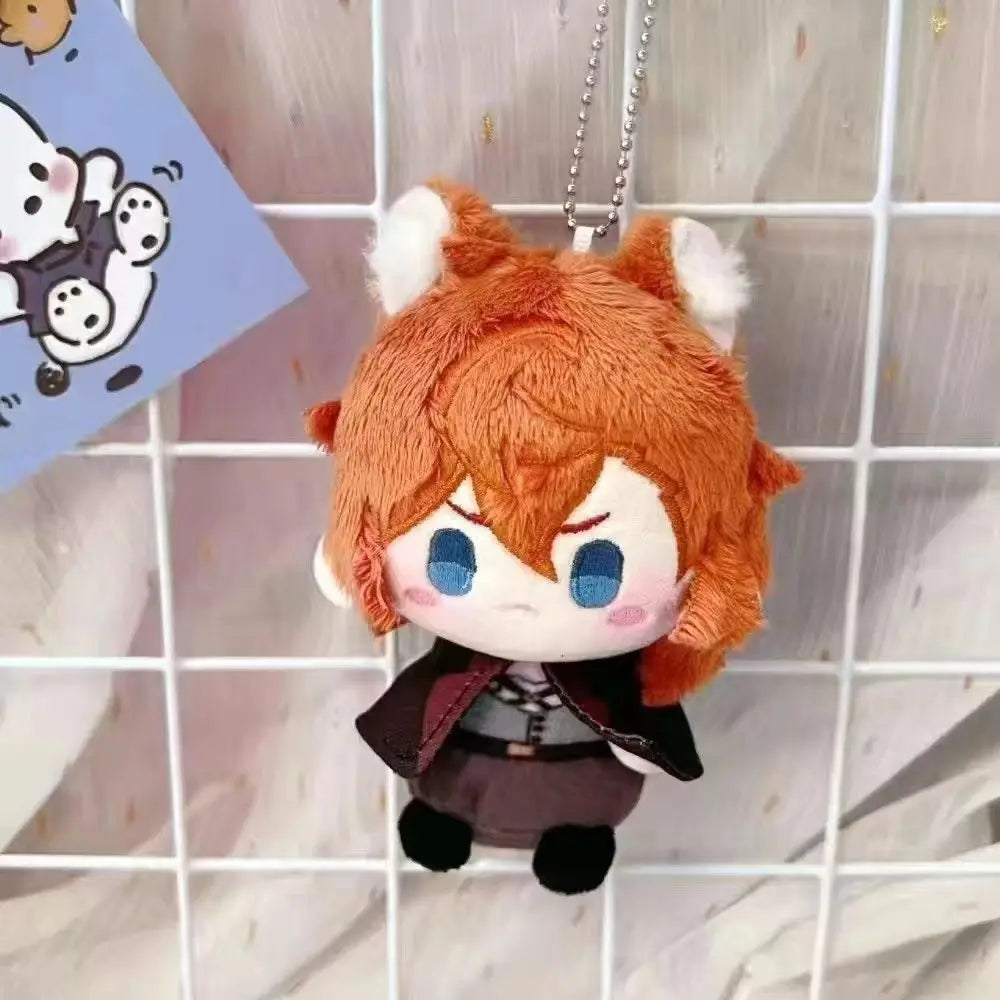 Bungou Stray Dogs Plush Pendant Edogawa Ranpo Ryunosuke Akutagawa Nakahara Chuuya Dazai Osamu Dostoevsk Gogol Anime Stuffed Doll