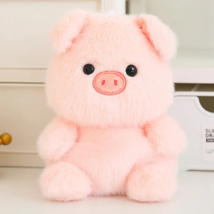 Kawaii Soft Animal Series Plush Doll Elephant Turtle Hedgehog Duck Pig Bear Panda Plush Baby Sleep Appease Doll Kids Gift