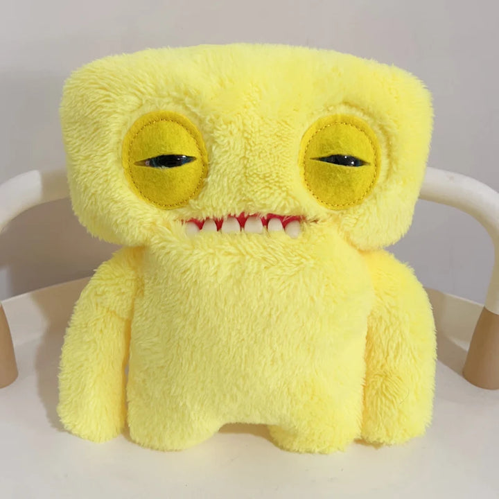 22cm Big Teeth Funny Ugly Monster Plush Doll  Cute Tooth Monster Doll Trendy Play Doll Collect Gift