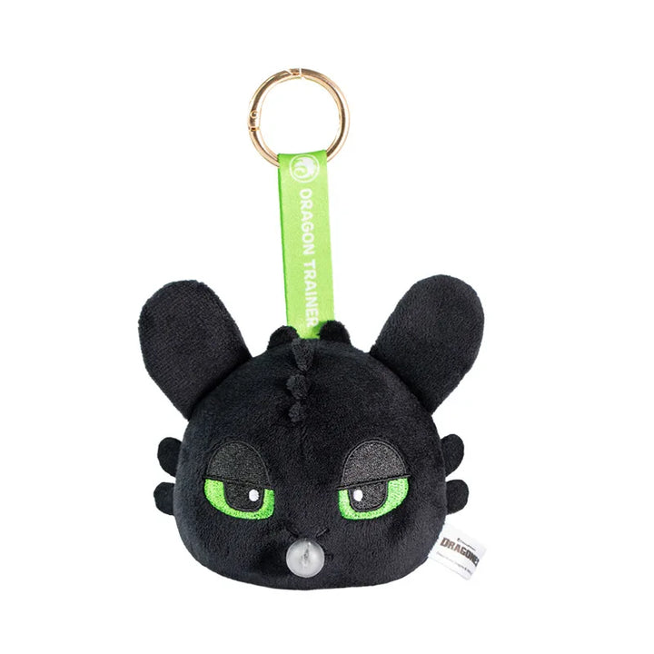Kawaii Cartoon Night Fury Toothless Plush Toys Bubble Blowing Keychain Creative Boys and Girls Birthday Gifts Anime Peripherals