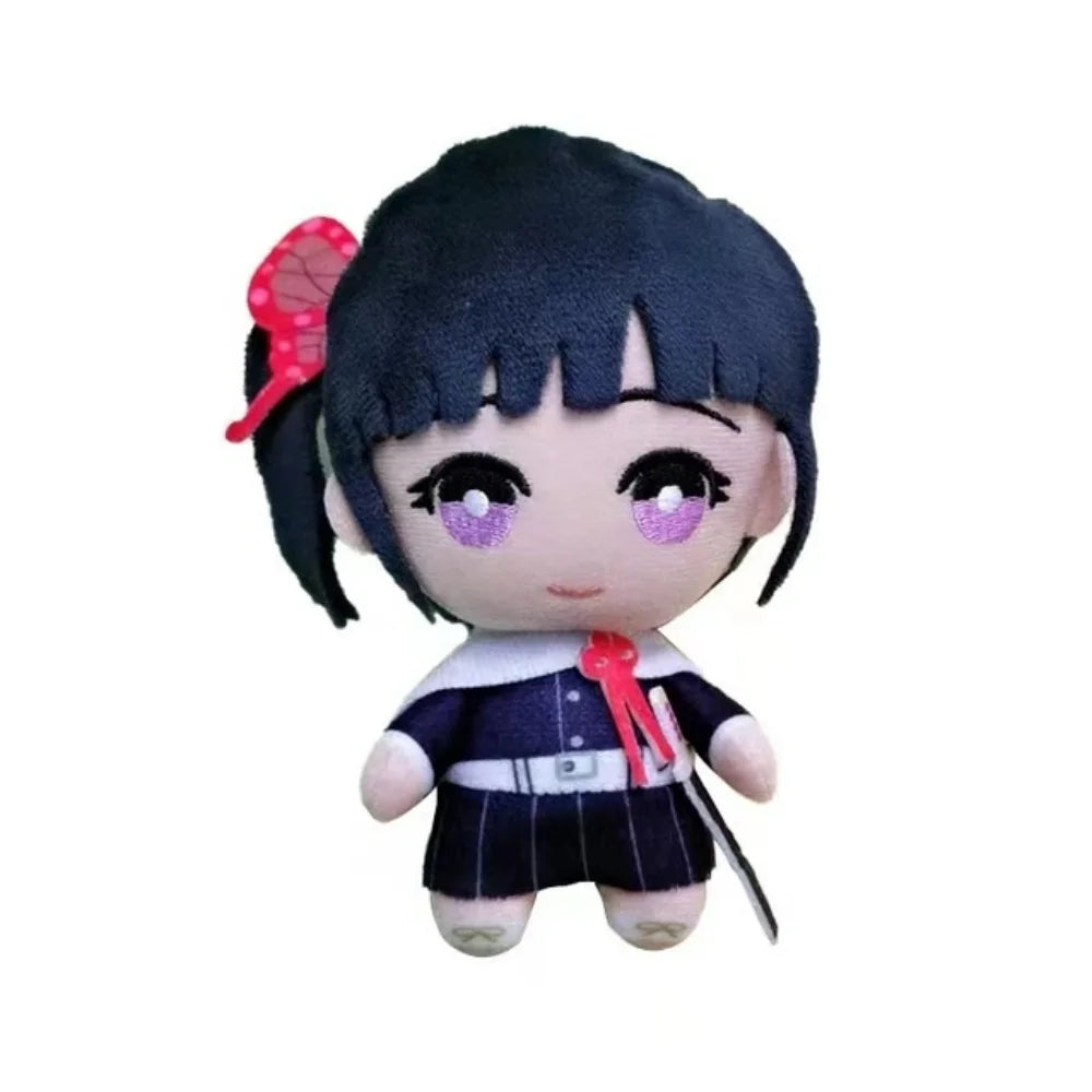 Demon Slayer Plush Doll Tomioka Giyu Kamado Tanjirou Nezuko Agatsuma Zenitsu Anime Plushie Keychain Cosplay Kids Gift