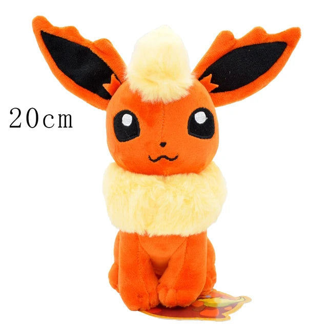 New Pokemon Plush Toys Shine Eevee Umbreon Espeon Jolteon Flareon Vaporeon Glaceon Kawaii Pikachu Peluche Anime Dolls Kids Gift