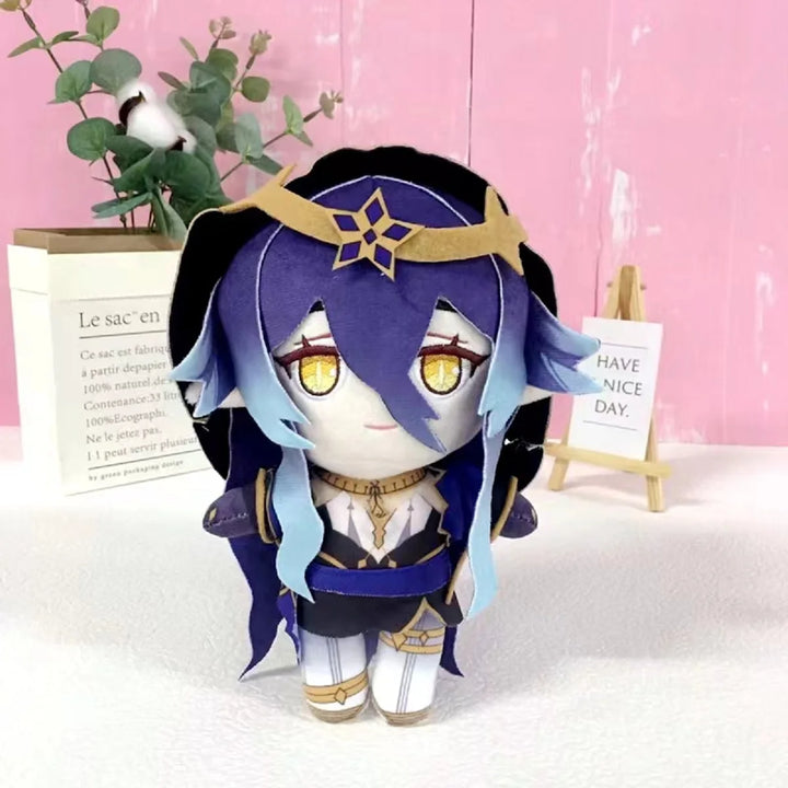 Genshin Impact Plush Dolls Wriothesley Furina Lyney Kaveh Neuvillette Kinich Citlali Kazuha Albedo Tighnari Anime Stuffed Toys